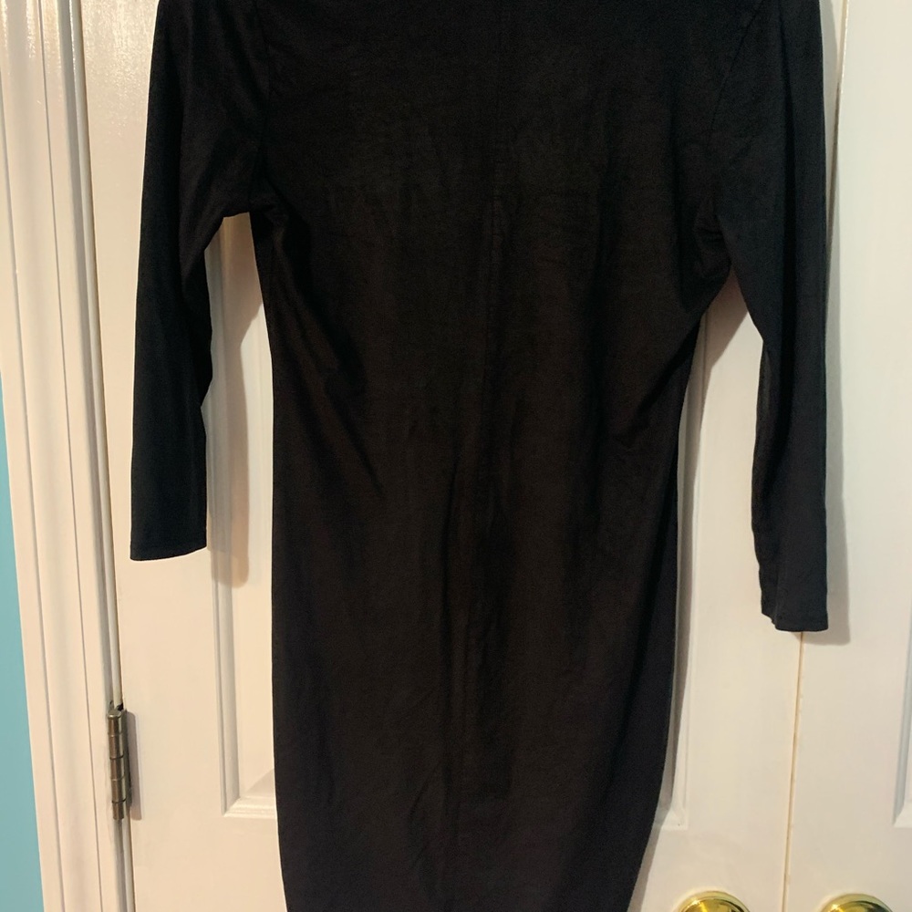 Body con black dress